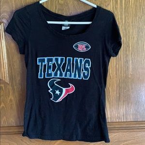 Black NFL Texans tshirt